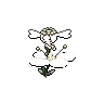 Metallic Flabebe (White)